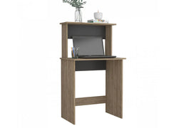 Workstation With Keyboard Shelf