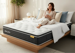 Relaxo Duo Pro Hybrid Memory Foam Encapsulated Mattress Medium Tension