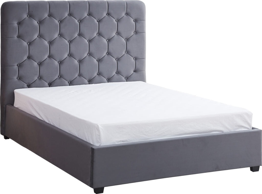 Madison Bed Frame With Ottoman Gas Lift Storage Option Low Foot End