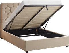 Madison Bed Frame With Ottoman Gas Lift Storage Option Low Foot End