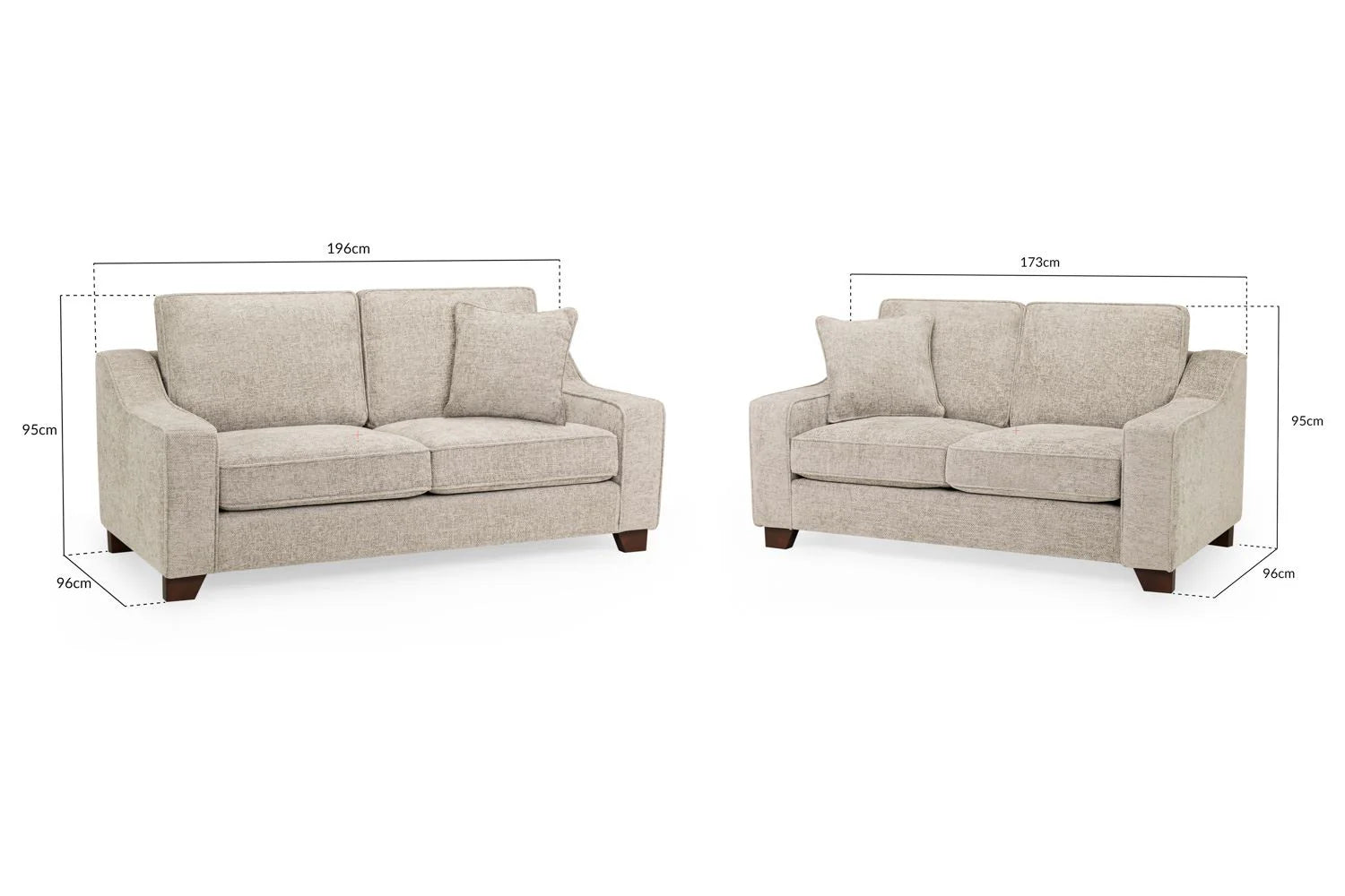 Nebraska Sofa 2-Seater 3-Seater