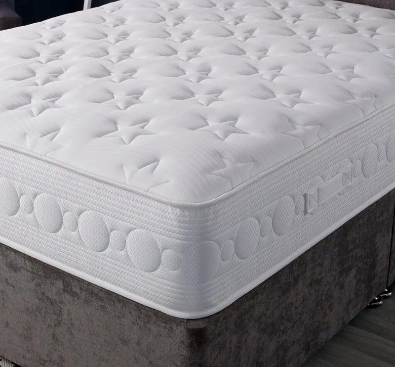 Relax-O-Flex 1000/2000 Pocket Emilia Encapsulated High Density Foam Mattress Medium to Firm Tension