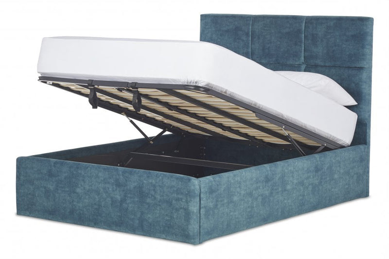 Chelsea Bed Frame With Ottoman Gas Lift Storage Option Low End