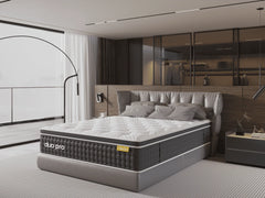 Relaxo Duo Pro Hybrid Memory Foam Encapsulated Mattress Medium Tension