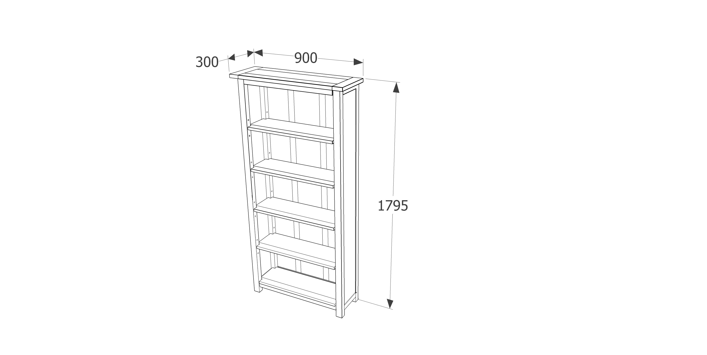 Tall Bookcase