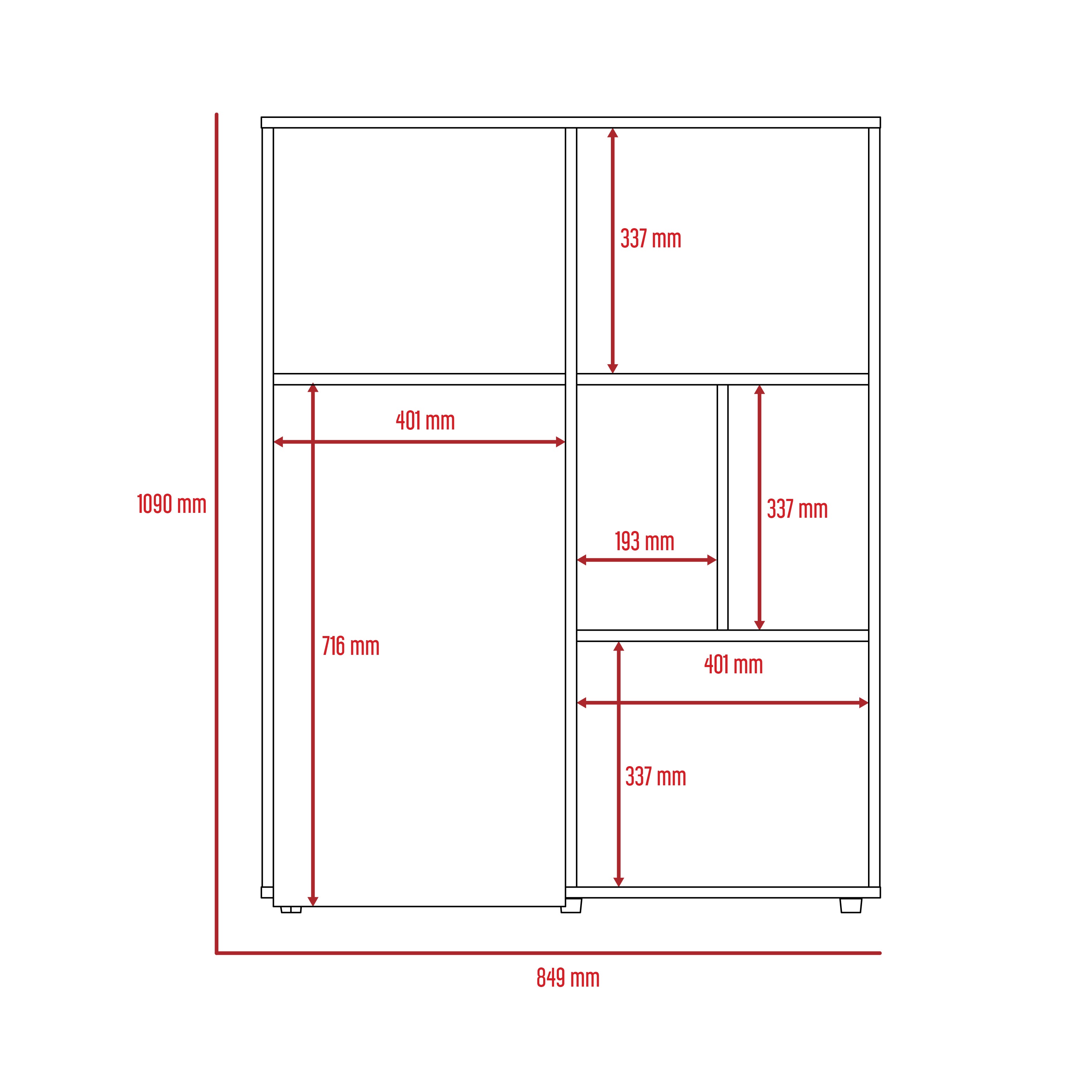 Corner Desk With Bookcase