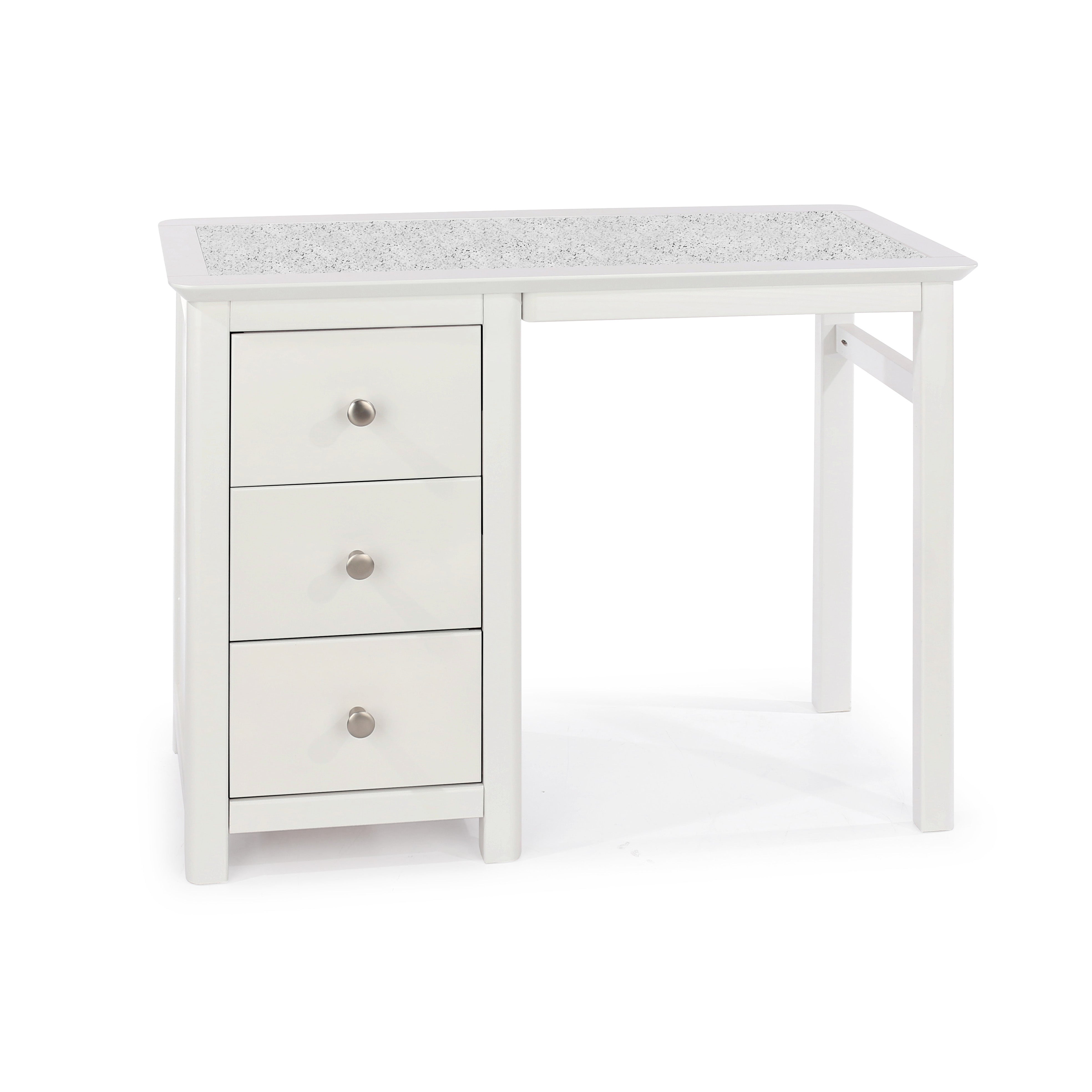 Single Pedestal Dressing Table