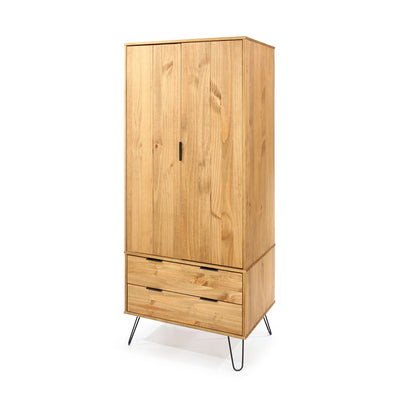 2 Drawer Industrial Wardrobe