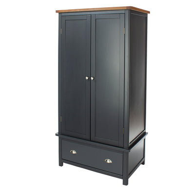 1 Drawer Wooden Wardrobe