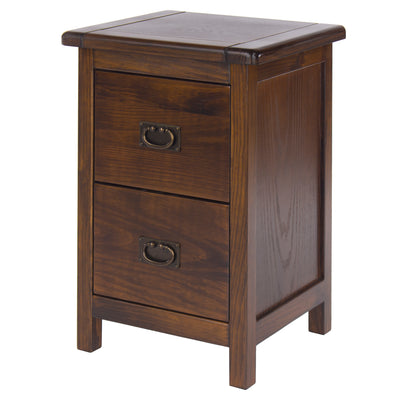 2 Drawer Wooden Cabinet