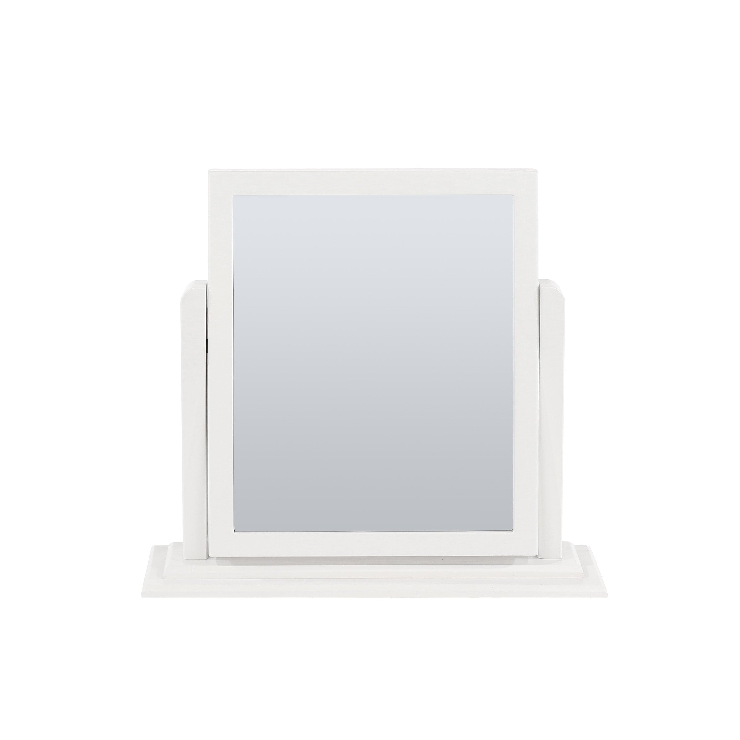 Single Mirror, White Finish
