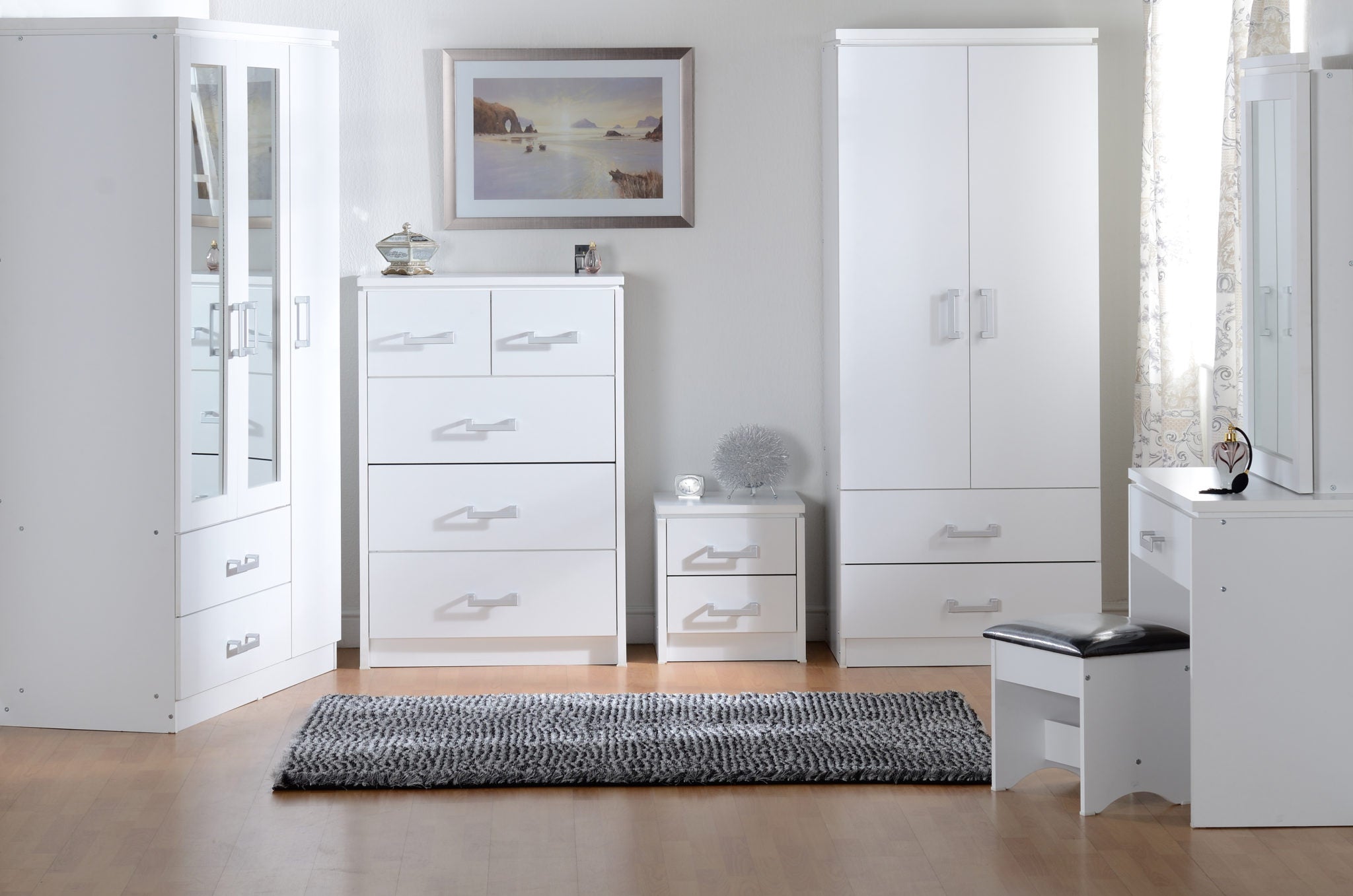 Charles 1 Drawer Dressing Table Set