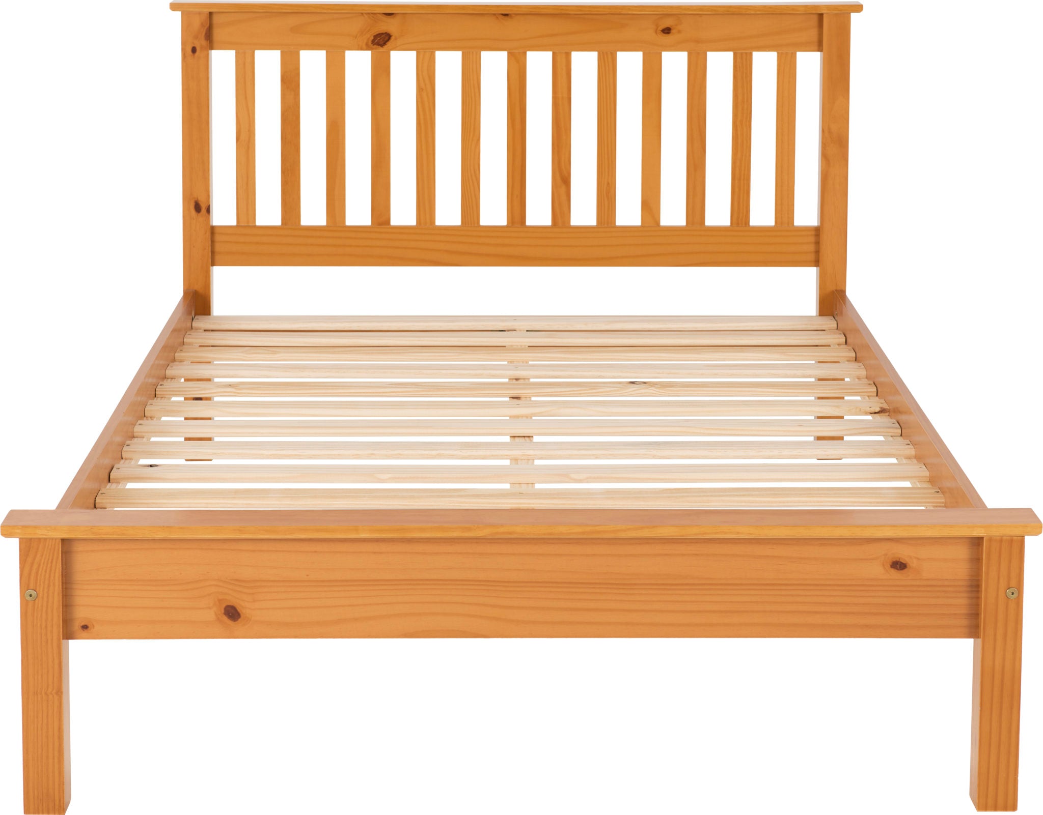 Monaco Wooden 5ft King Size Bed Frame Low Foot End