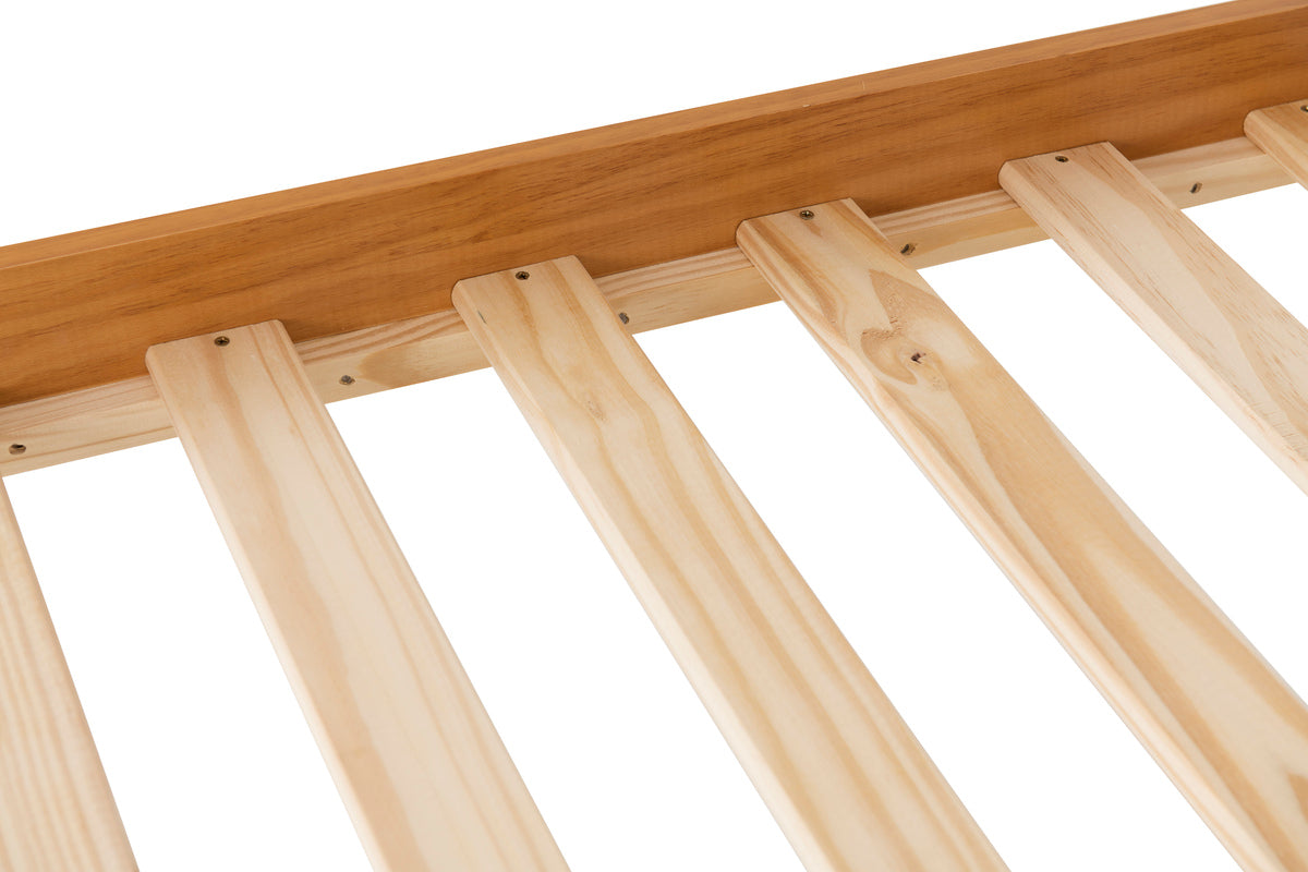 Monaco Wooden 5ft King Size Bed Frame Low Foot End