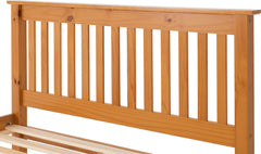 Monaco Wooden 5ft King Size Bed Frame Low Foot End
