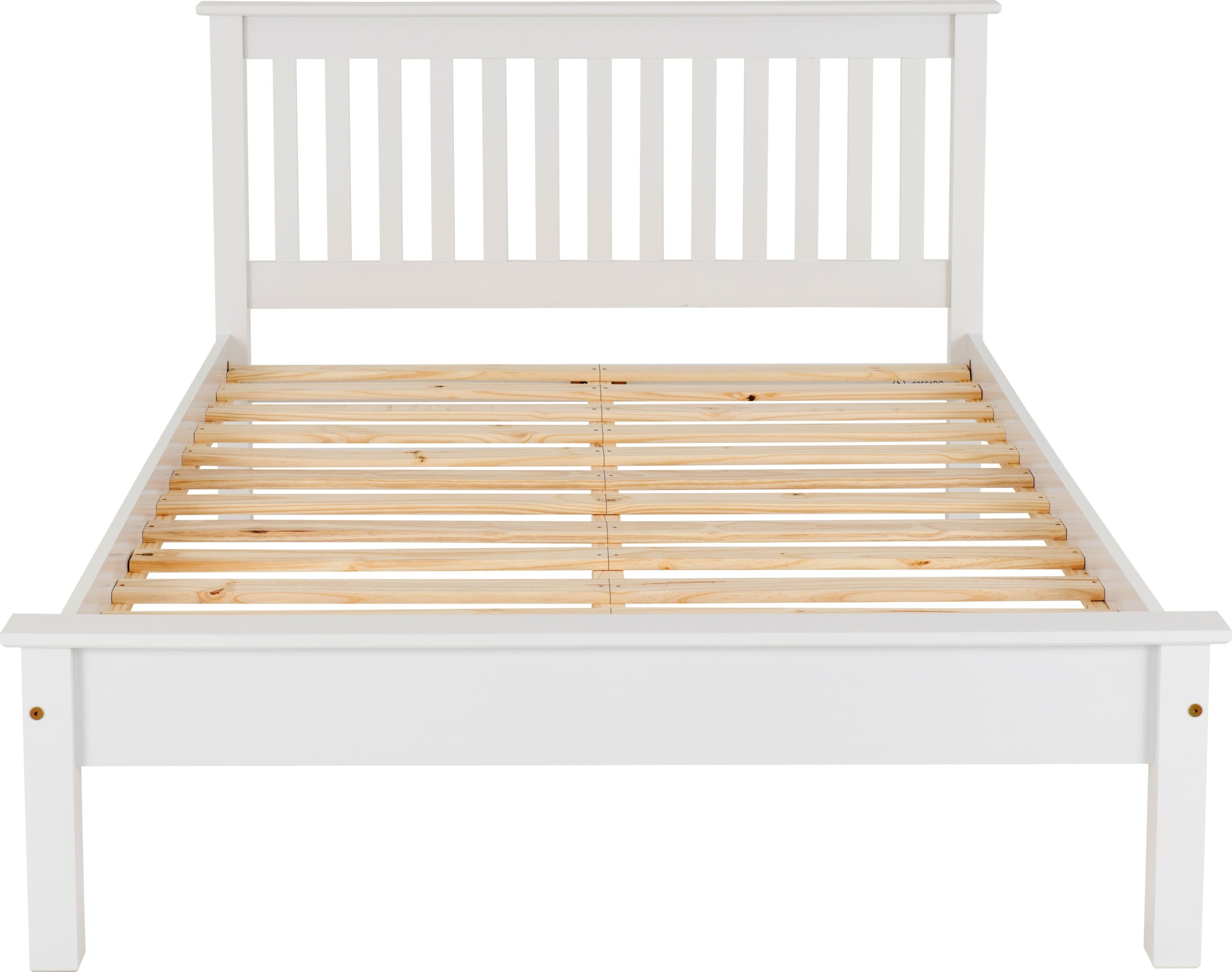 Monaco Wooden 5ft King Size Bed Frame Low Foot End