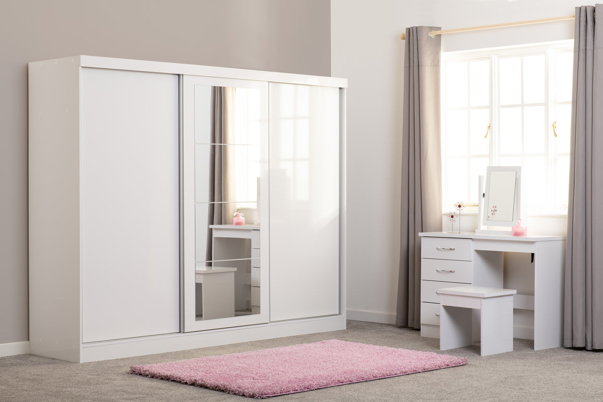 Nevada 4 Drawer Dressing Table Set
