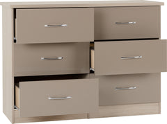 Nevada 6 Drawer Chest