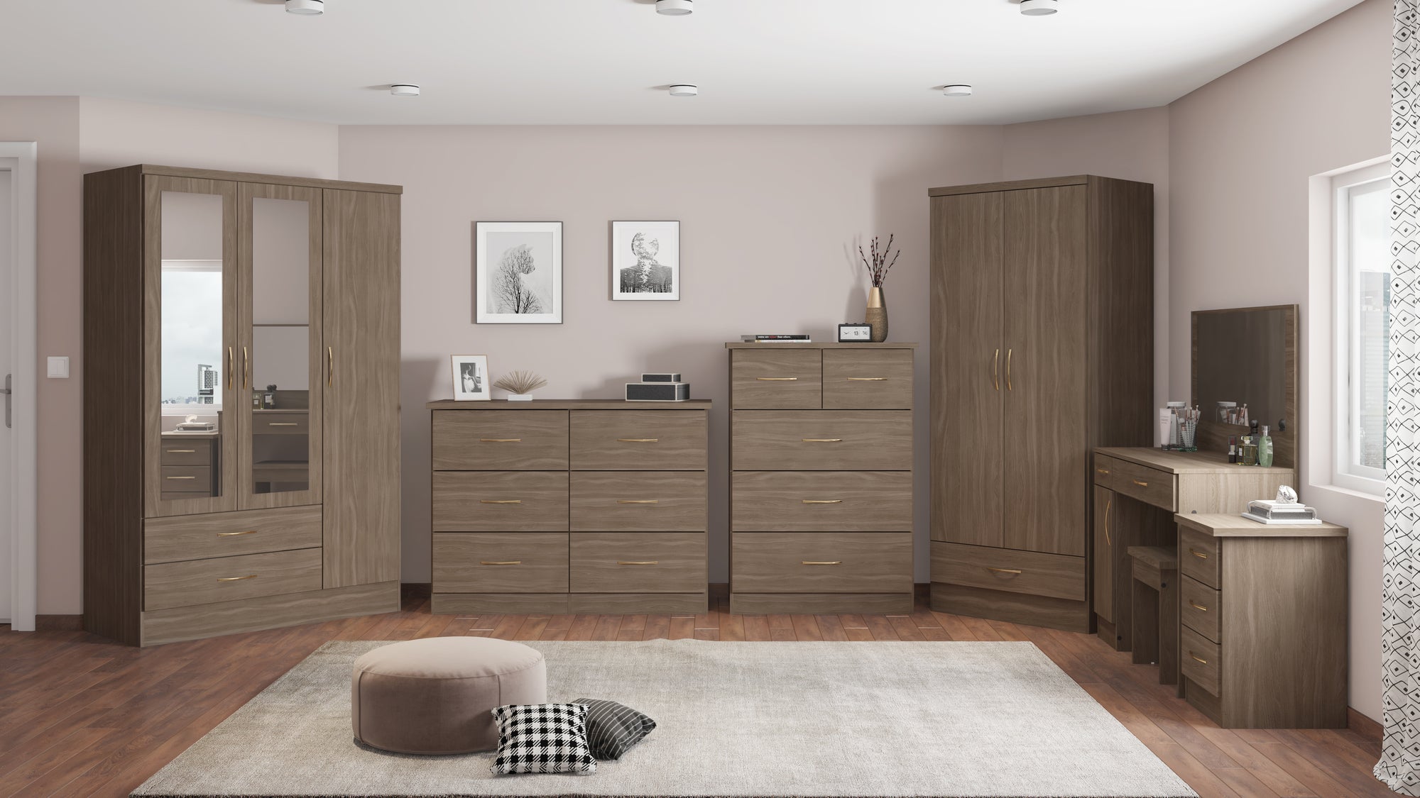 Nevada 6 Drawer Chest