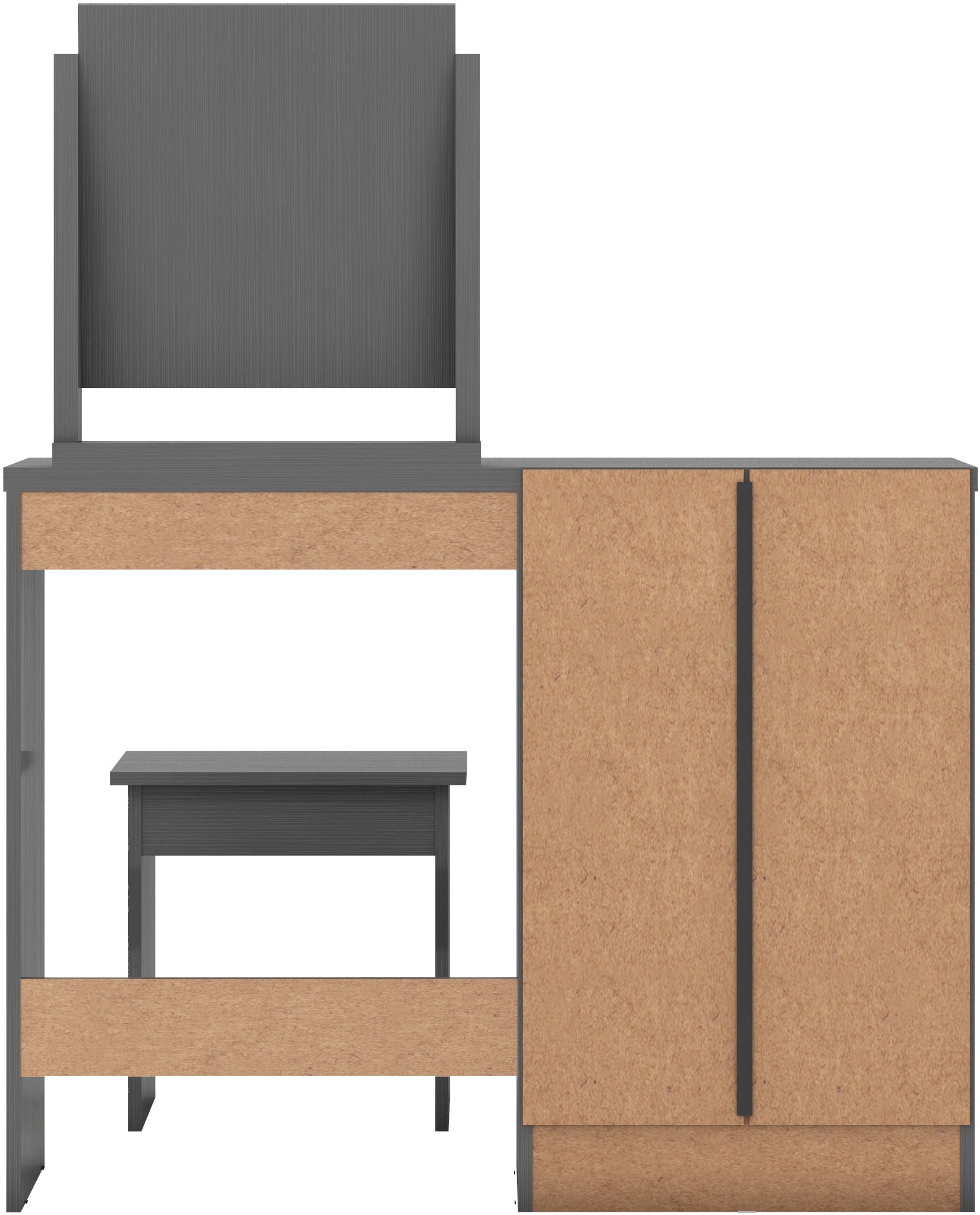 Nevada 4 Drawer Dressing Table Set