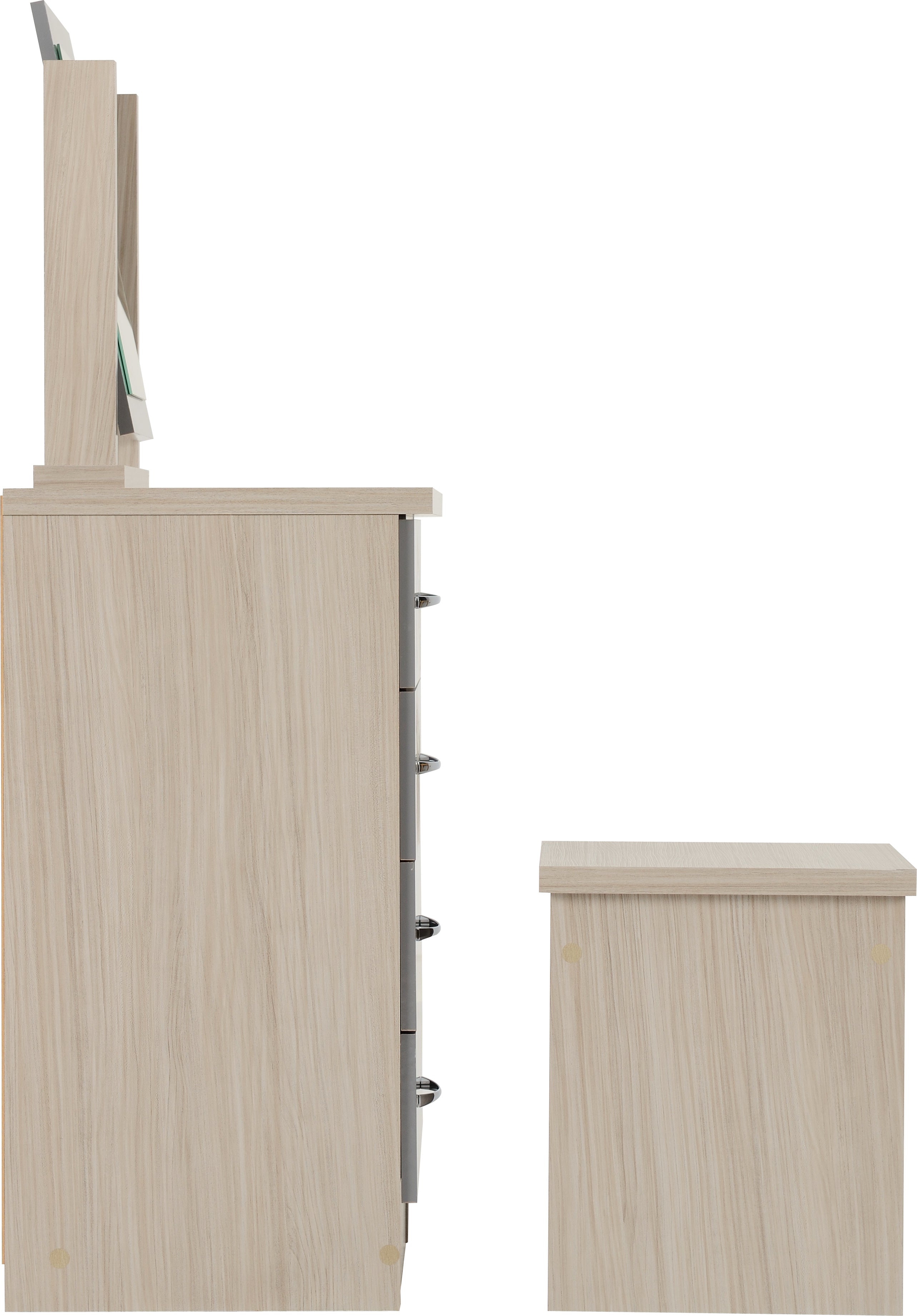 Nevada 4 Drawer Dressing Table Set