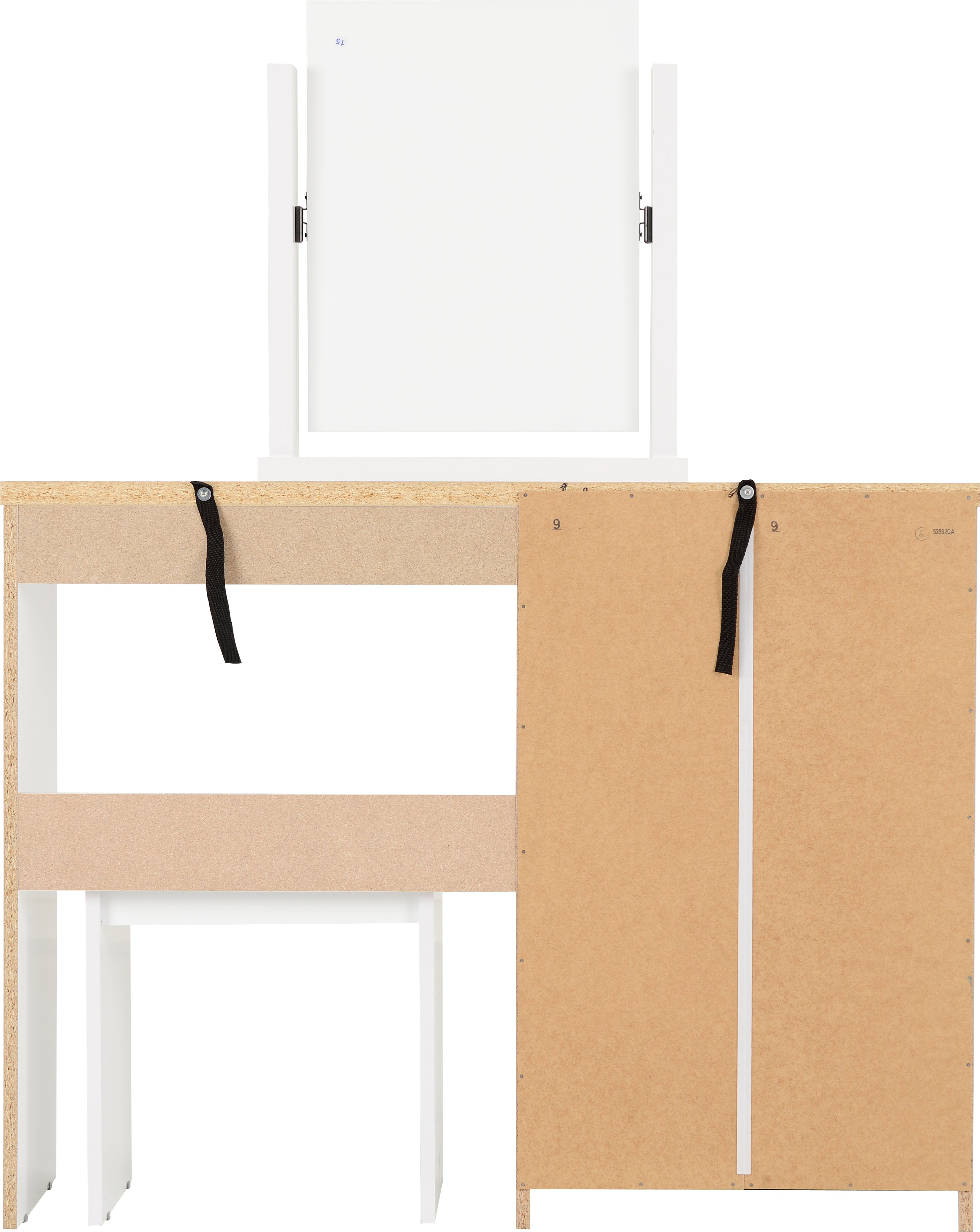 Nevada 4 Drawer Dressing Table Set