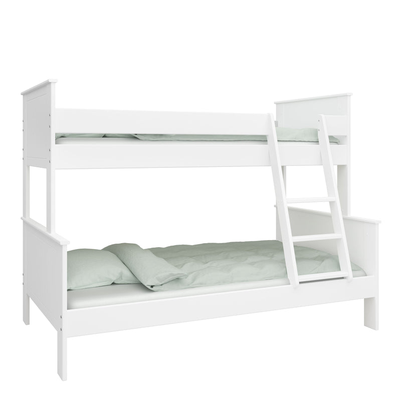 Alba Family Bunk Bed White Wood