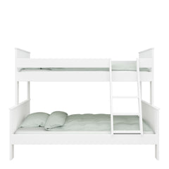 Alba Family Bunk Bed White Wood