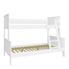 Alba Family Bunk Bed White Wood