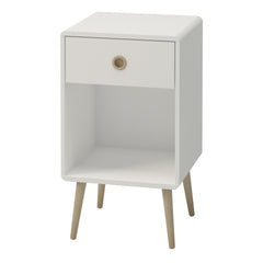 Softline 1 Drawer Chest Off White