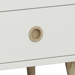 Softline 4 + 4 Wide Chest Off White