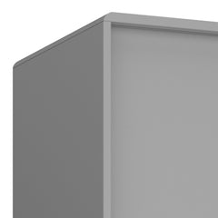 Softline Sliding 2 Dr Wardrobe Grey