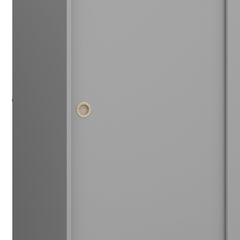 Softline Sliding 2 Dr Wardrobe Grey