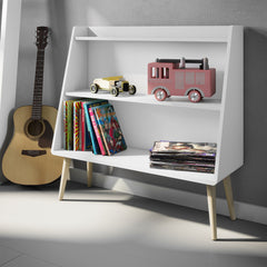 Gaia Bookcase in Pure White