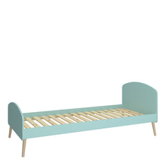 Gaia Single Bed 90x200 cm in Cool Mint