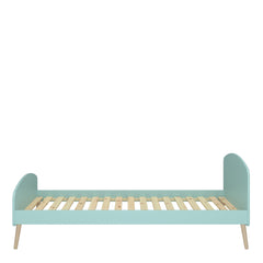 Gaia Single Bed 90x200 cm in Cool Mint