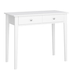 Tromso desk 2 drawers Off White