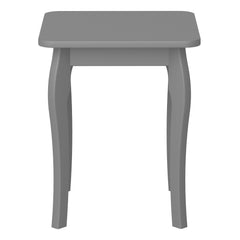 Baroque Stool Grey