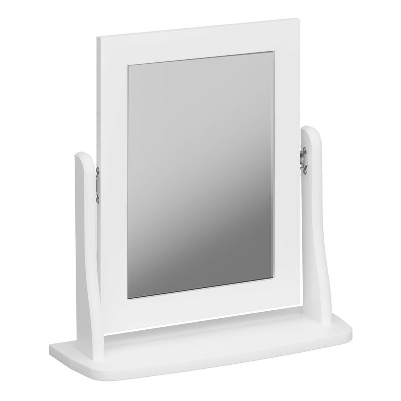 Baroque Mirror White