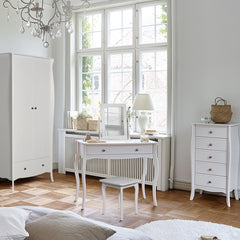 Baroque Mirror White