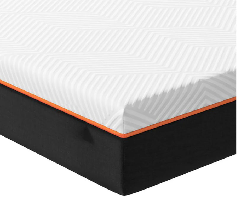 Cool Sleep Gel Memory Foam Mattress for Pressure Relief - Medium - Breathable Removable Cover