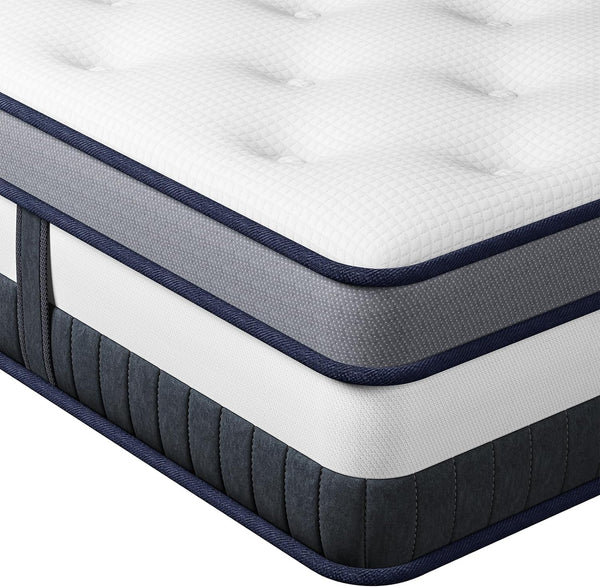 Nova Luxe Hybrid Upgraded Breathable Box Top Mattress Medium Firm