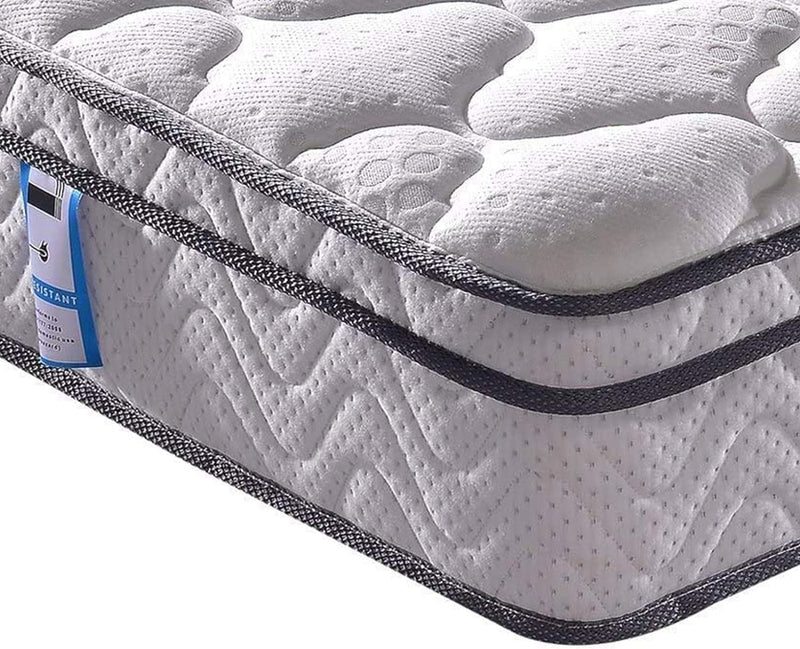 Classic Pro Hybrid Box Top Mattress with Breathable Foam and Individually Pocket Spring - Medium Firm