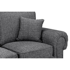 Wilcot Grey Fabric Sofa 2-Seater 3-Seater