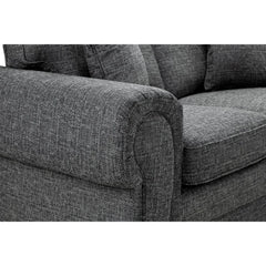 Wilcot Grey Fabric Sofa 2-Seater 3-Seater