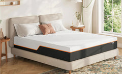 Cool Sleep Gel Memory Foam Mattress for Pressure Relief - Medium - Breathable Removable Cover