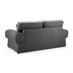Wilcot Grey Fabric Sofa 2-Seater 3-Seater
