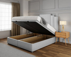 ottoman double bed