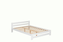Xiamen Grey Solid Wooden Bed Frame