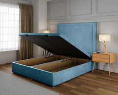 ottoman double bed